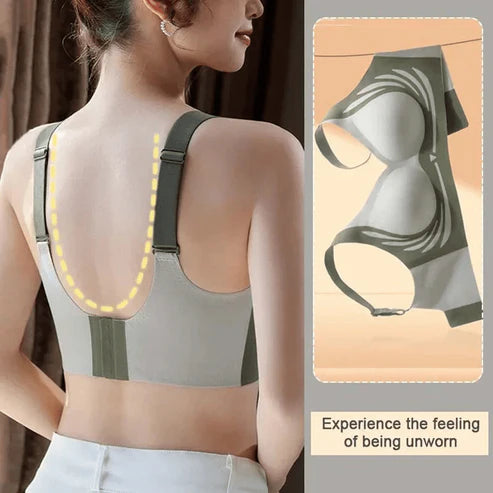 🎁Last Day 49% Off - Super gather bra | Wireless Push-up Bra👍No more sagging breasts
