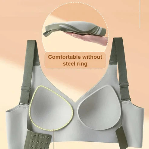 🎁Last Day 49% Off - Super gather bra | Wireless Push-up Bra👍No more sagging breasts