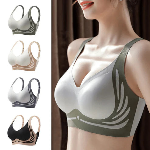 🎁Last Day 49% Off - Super gather bra | Wireless Push-up Bra👍No more sagging breasts