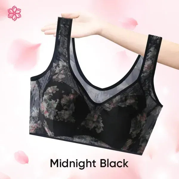 🔥Last Day Promotion - 49% OFF🔥Ice Silk Lace Cooling Comfort Bra